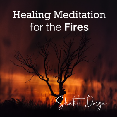 CD Cover Healing Meditation for the Fires Shakti Durga